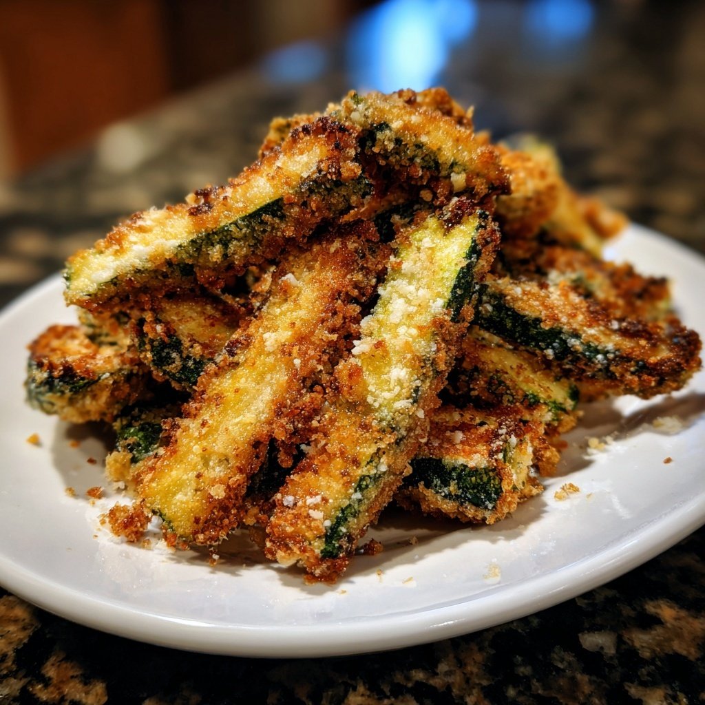 Crispy Zucchini Veggie Fries