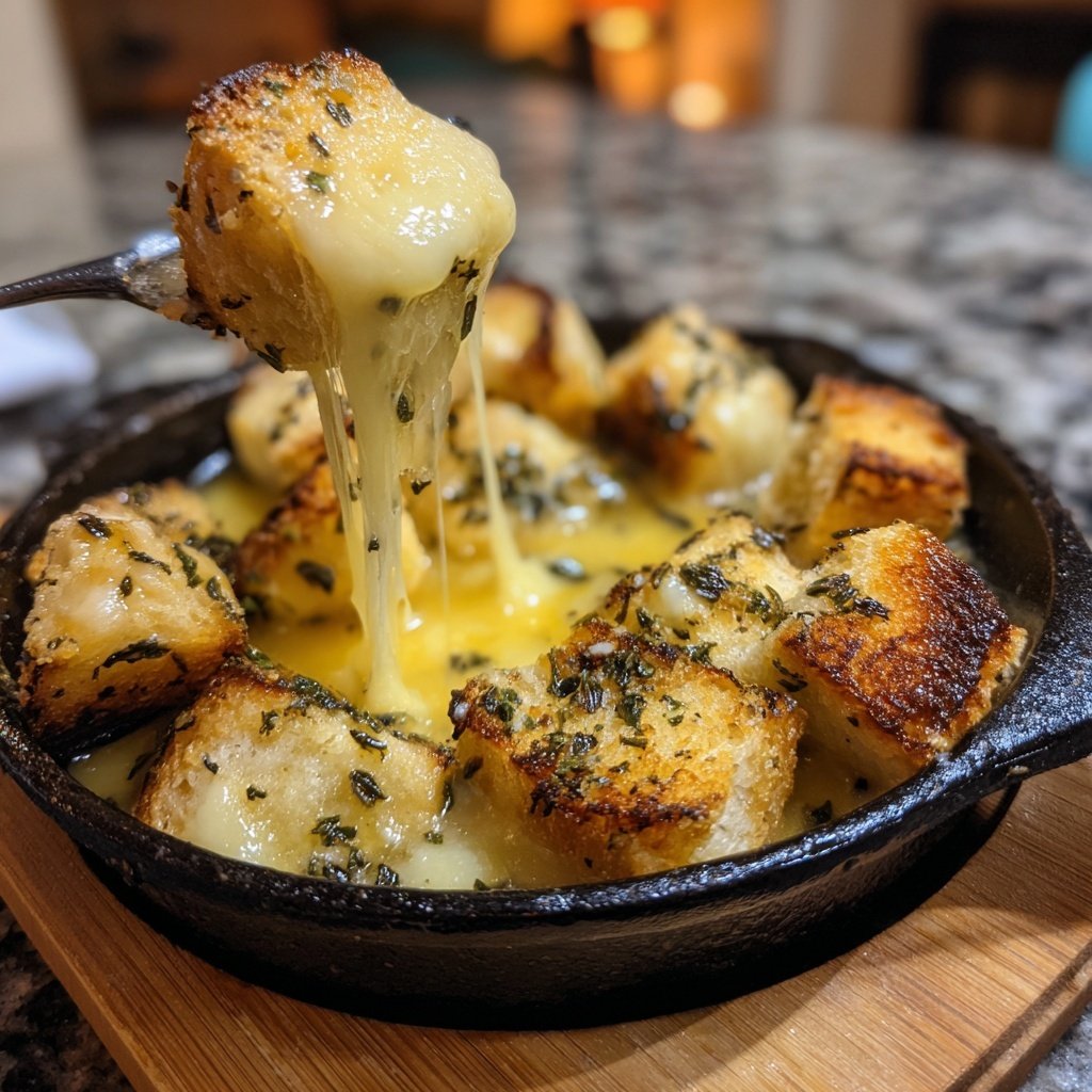 Fondue with Raclette Cheese