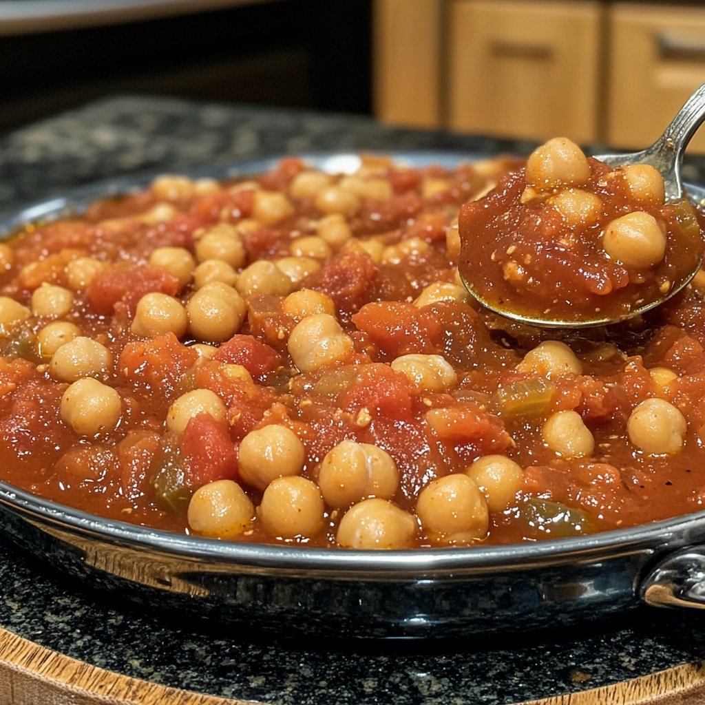 Healthy Chickpea Tomato Stew