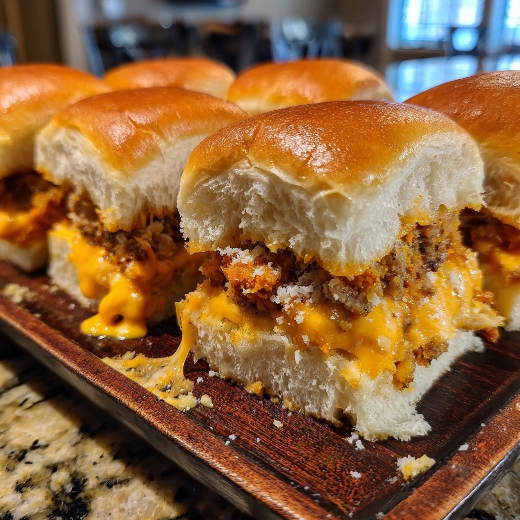 Sliders with Roasted Sweet Potato
