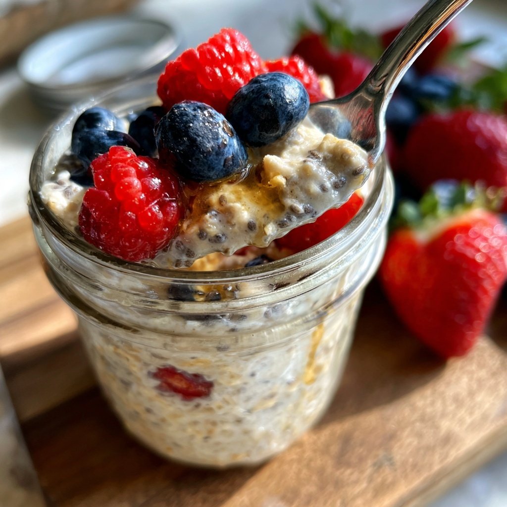 Healthy Overnight Oats for Breakfast