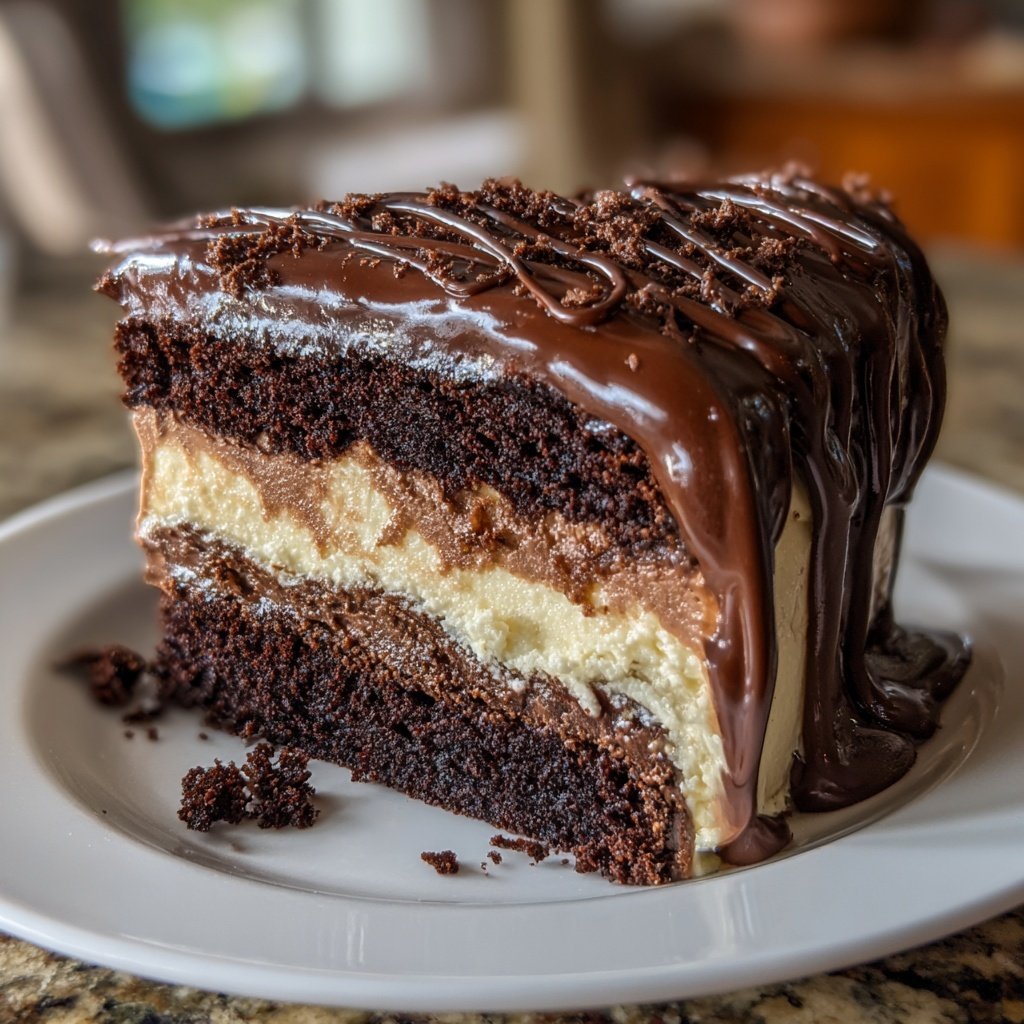 Chocolate Cake With Milk Frosting