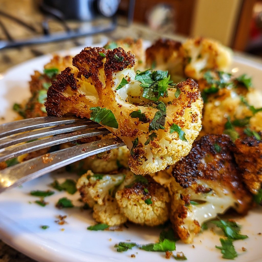 Roasted Cauliflower with Cumin