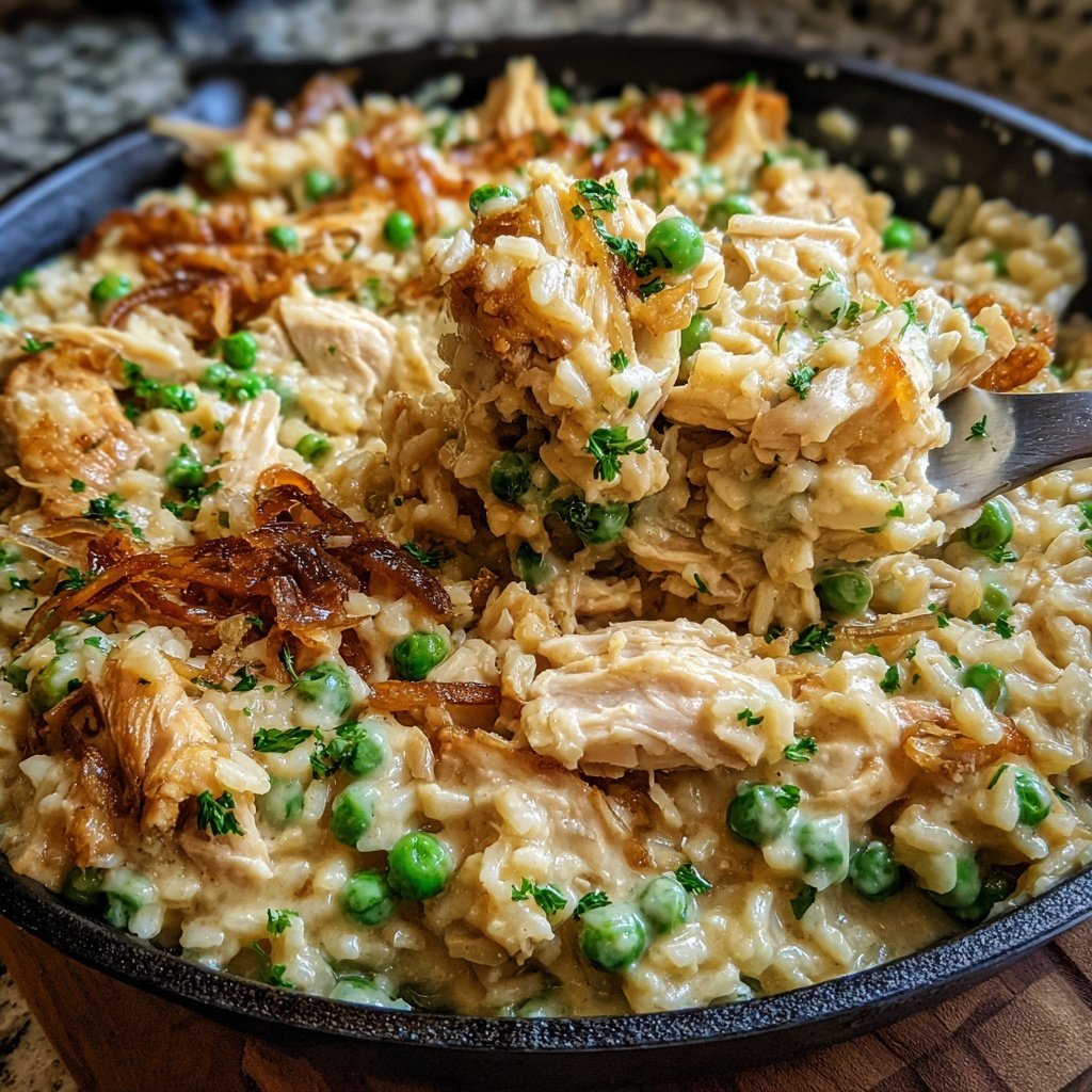 Creamy One Pot Chicken And Rice